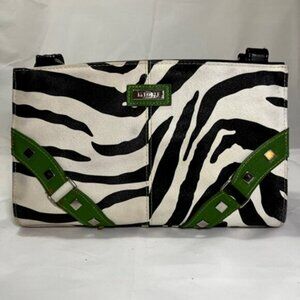 Retro Miche Purse Cover, Zebra Print Purse Cover, Miche Purse, Great Condition